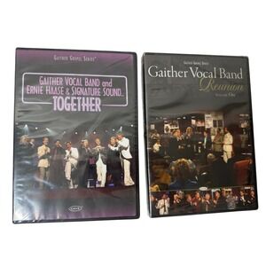 Gaither Vocal Band DVD Set Together & Reunion Volume One Gospel Music NEW SEALED